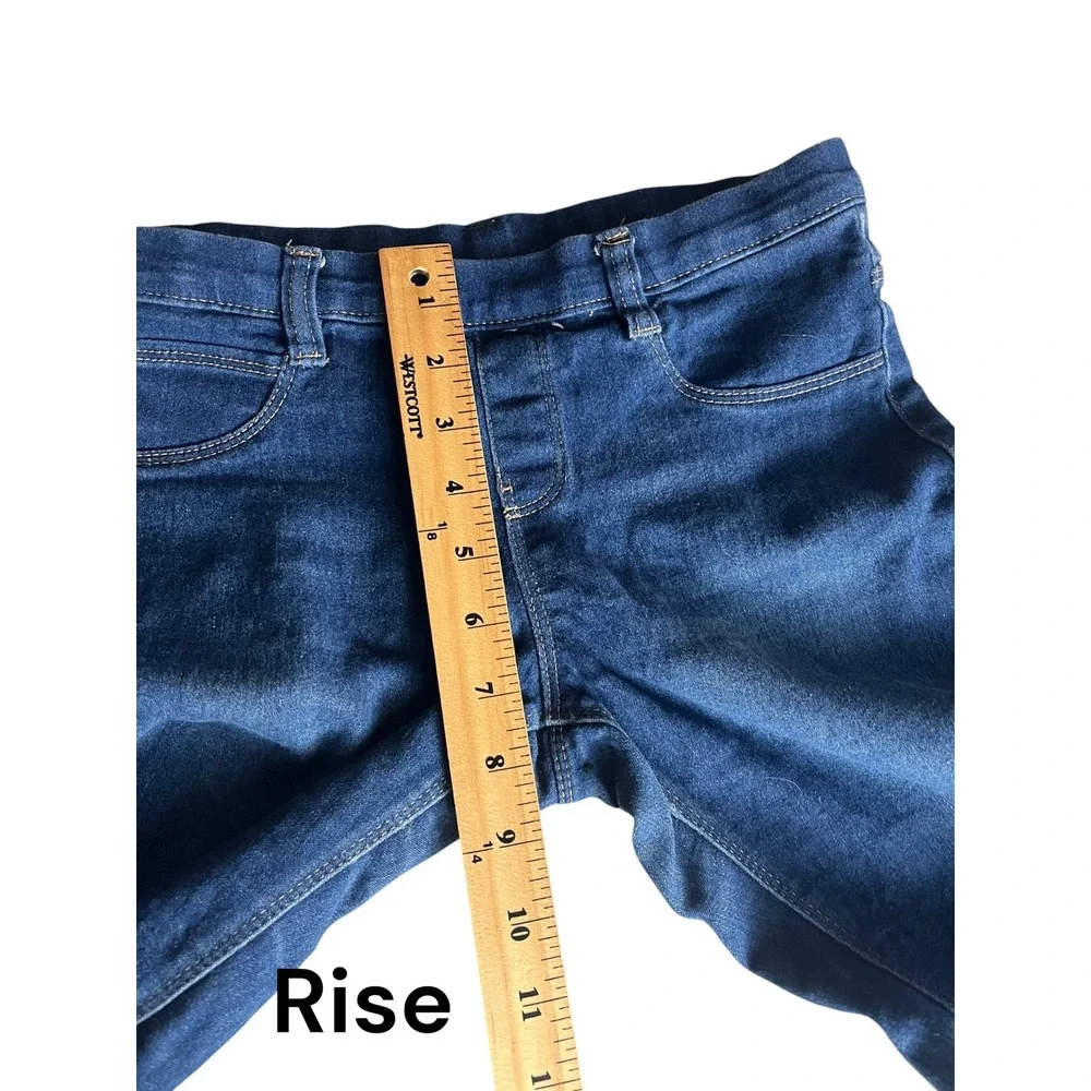 Real Love Jeans Girls Size 14 Blue Denim Skinny Stretch Pull On Mid‎ Rise Casual